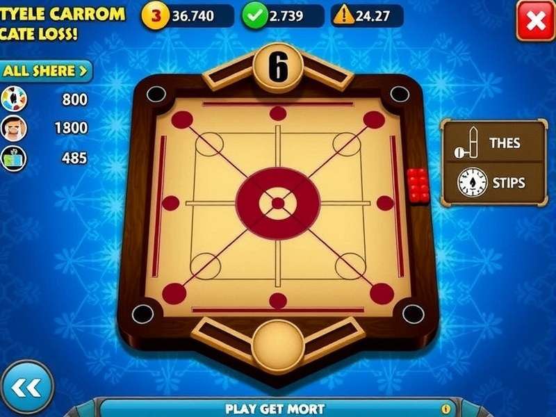 Extreme Carrom Ace Gameplay Screenshot